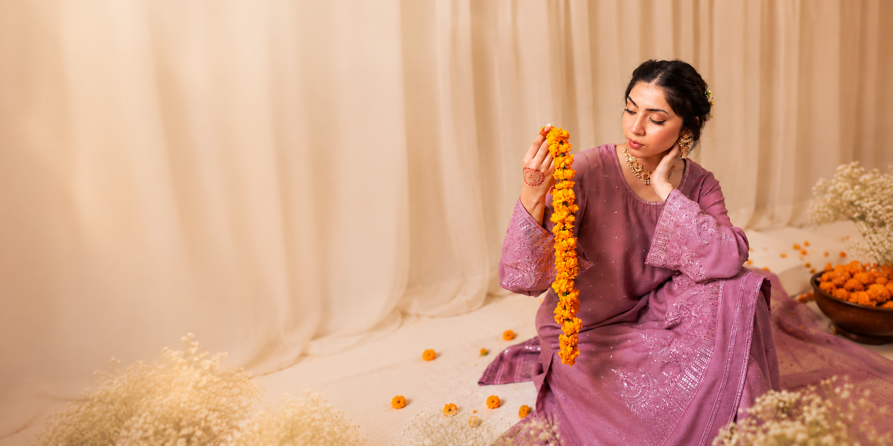 Effortless Ethnic Elegance