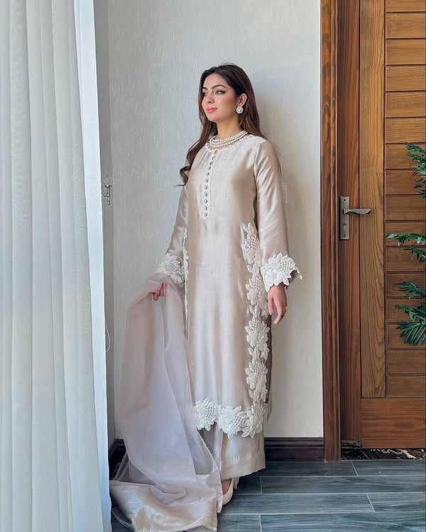 *DESIGNER HEAVY TOP PLAZZO SUIT SET*